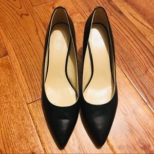 Nine West “Elise” Leather Pumps